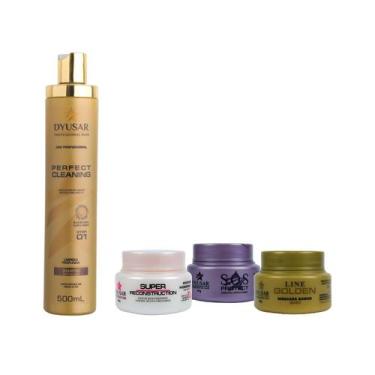 Imagem de Progressiva Perfectplastia 500Ml + Cronograma Capilar 40G - Dyusar Cos