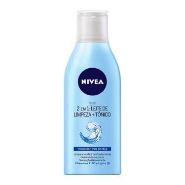 Imagem de Leite de Limpeza + Tônico Facial Todos os Tipos de Pele 200ml - Nivea
