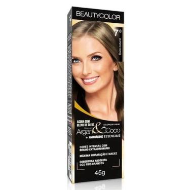 Imagem de Coloração Louro Natural 45g 7.0 - Beauty Color