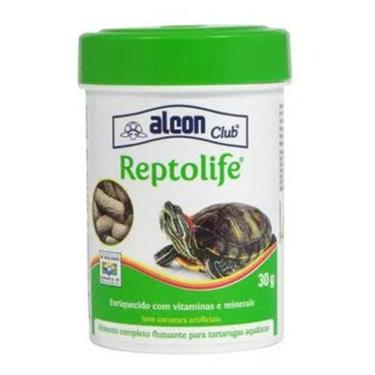Imagem de Alimento completo para Tartarugas aquáticas Reptolife Ração Para Tartaruga Alcon 30g