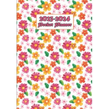 Imagem de 2023-2024 Pocket Planner: Two Year Monthly Planner From January 2023 To December 2024 Agenda Organizer | 2023-2024 Monthly Pocket Planner | Agenda Schedule Organizer With Holidays
