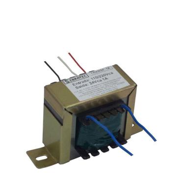 Imagem de Transformador de Comando  - Entrada: 110/220V/380Vca - Saída: 24Vca Corrente de 3A - 72VA