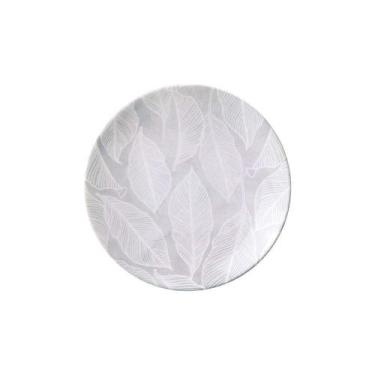 Imagem de Prato Sobremesa Tramontina Arbo Porcelana Decorada 19cm Tramontina
