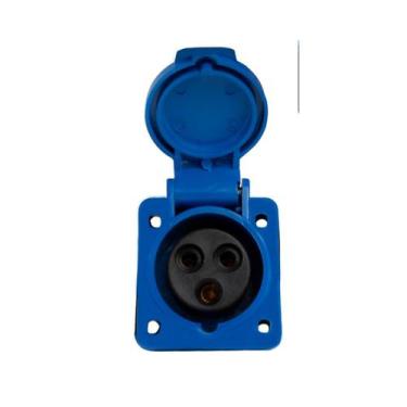 Imagem de Tomada Embutir 2P+T 32A 6H 220/250V Azul OMG-3246 - 000021