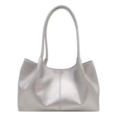 Imagem de Bolsa Feminina De Ombro Média Trabalho Viagem Sofisticada - Alwy