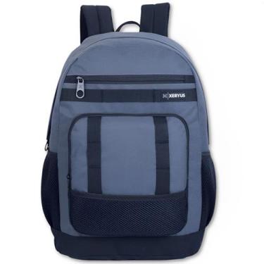 Imagem de Mochila Escolar Viagem Trabalho Juvenil Xeryus Azul Marinho