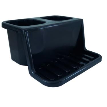 Imagem de Organizador de Pia Porta Sabão e Detergente Plástico, Compacto, Resistente e Funcional para Cozinhas e Áreas de Serviço - Escritex