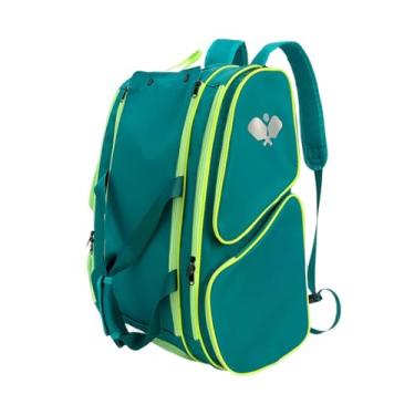 Imagem de Deevoka Mochila de pickleball de pickleball de saco de paddle Bolsa de armazenamento de mochila backpack para exercícios Camping Camping Outdoor, Verde