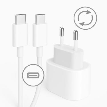 Imagem de Carregador Celular Branco Compatível Com Edge 40