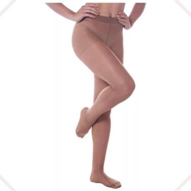 Imagem de 3 Pares Meias Fina Com Lycra Meia Calça Fio 15 Adulto Trifil, Natural,