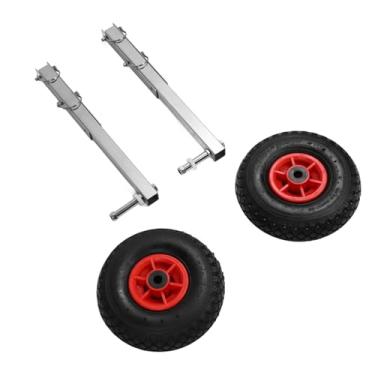 Imagem de Roda de Lançamento de Aço Inoxidável, Pinos de Liberação Rápida, para Barcos Infláveis, Botes e Barcos de Pesca