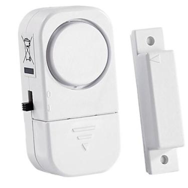 Imagem de Kit 3 Aviso Sonoro Para Porta Aberta Com Bateria Sem Fio  - Home Goods