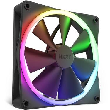 Imagem de Cooler NZXT F140RGB - Ventoinha 140mm, Iluminação RGB - Preta - RF-R14SF-B1