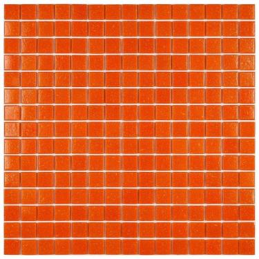Imagem de Pastilha De Vidro Fosca 32,7x32,7cm Laranja
