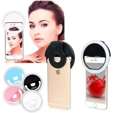 Imagem de Luz Selfie Ring Light Clipe Anel Led Flash Celular Universal