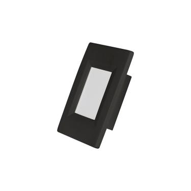 Imagem de Balizador Blumenau Litten Embutir Led 2w Bivolt Preto 3000k Luz Amarela