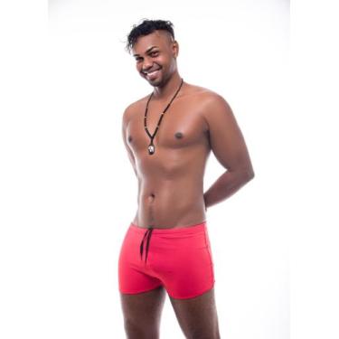Imagem de Sunga azul para piscina - Ata multimarcas0810, Vermelho, GG