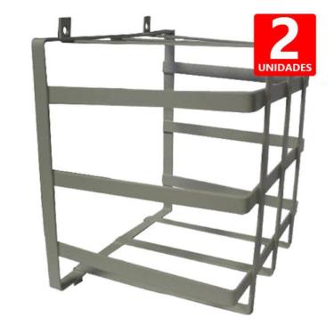 Imagem de Grade De Proteção Para Câmeras De Segurança Anti-Vandalismo - 2 Unidades