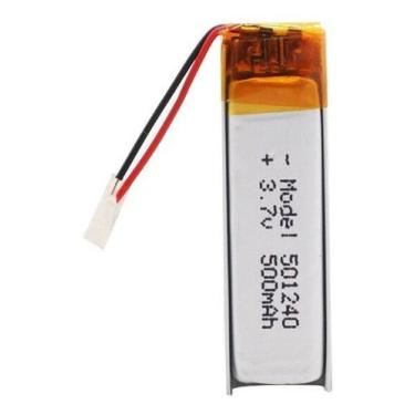 Imagem de Bateria 501240 C/ 500mah 5mmx12mmx40mm 2 Fios 3,7v  - bgb