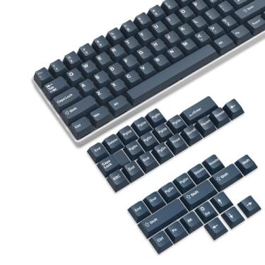 Imagem de Conjunto de teclas PBT personalizadas com 142 teclas Cherry Profile para 61/68/84/87/98/100/104 teclas compactas TKL 60% tamanho completo Cherry MX Gateron Kailh Box Outemu Cross Type Switch US Layout