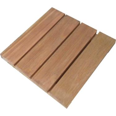 Imagem de Deck De Madeira Modular 30x30 Cm Réguas 7 cm NeonX