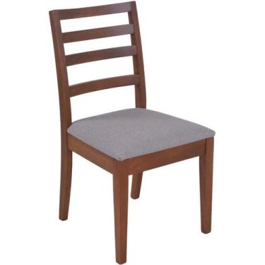 Imagem de Cadeira Florida Madeira Maciça - Refinatto, Castanho