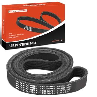 Imagem de A-Premium Correia De Transmissão Serpentina Motor Compatível Com Carros Mazda, Ford, Porsche, Acura, Amc E Mercury - 3 2010-2013, Sport, 5, Cx-7, Taurus, Thunderbird, 911, Slx, Concord, Eagle, Spiri