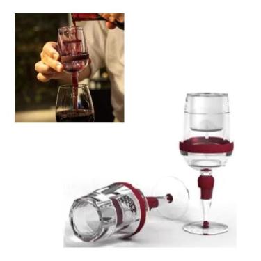 Imagem de Taca aerador de vinho decanter magico decantador premium portatil - PR