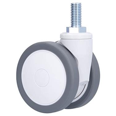 Imagem de FTVOGUE Roda Universal Com Rosqueado M12 para Peças de Reposição de Rodas de Cadeira de Escritório