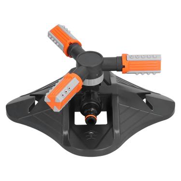 Imagem de Cffuvros Sprinkler para O Quintal, Girar Automaticamente Aspersores de Jardim, Aspersores de Água para O Jardim, Arbustos de Jardim, Flores e Hortas, Irrigação (Laranja)