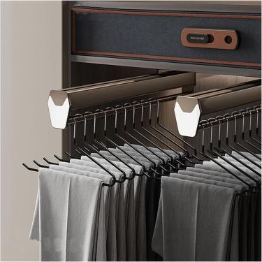 Imagem de Puxe O Cabide De Roupas 30-60 Cm, Extraa O Rack De Calças, O Cabide De Armazenamento De Roupas, Adequado Para Guarda-roupa, Organização Do Armário, Capacidade De Carga De 35, One Color, 40cm/15.7inch