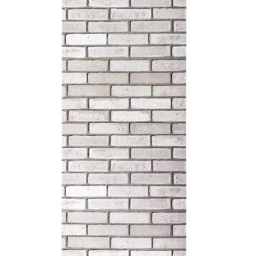 Imagem de Papel de parede de PVC autoadesivo com padrão de tijolo de imitação para sala de estar, restaurante, decoração de parede