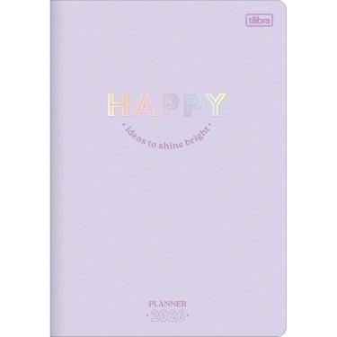 Imagem de Agenda Planner Grampeada Happy 2025 Tilibra