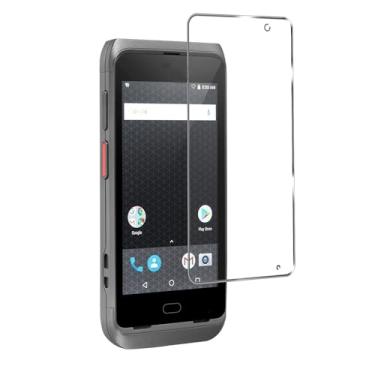 Imagem de Kaibintex Película protetora de vidro temperado com 3 peças para Honeywell para scanner de código de barras portátil Dolphin CT40, [dureza 9H] - cobertura total HD, antiesmagamento