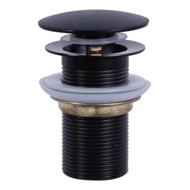Imagem de Válvula Click Ralo Inteligente Pia 1/4 E27b Preta Fosco Luuk Young