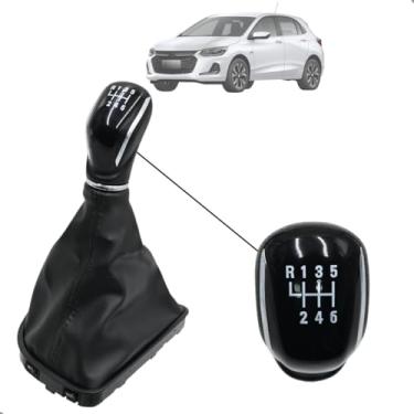 Imagem de Bola Câmbio Manopla Coifa Onix Plus Novo Onix 2020 2021 2022 2023 6M