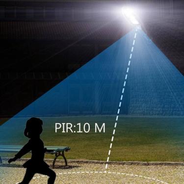 Imagem de Refletor de luz solar 500w sensor led automático 3 modos