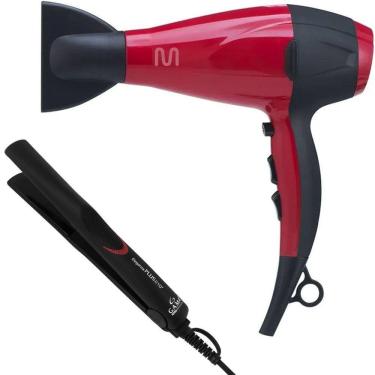 Imagem de Kit - Secador Multilaser Ionic Boost 2000W Eb045 220V + Prancha Gama Eleganza Plus 210ºc