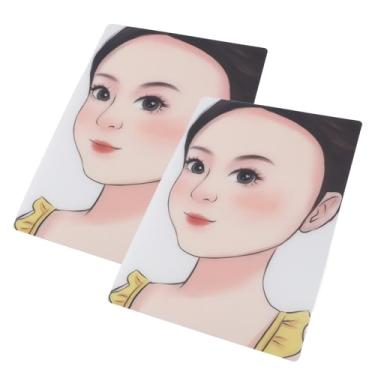 Imagem de Zhjvihx Placa de Exibição de Tinta Facial Infantil, Tábua de Pintura de Rosto A4 Tamanho 2pcs Menina para Iniciantes para a Prática de Pintura de Rosto (#2)