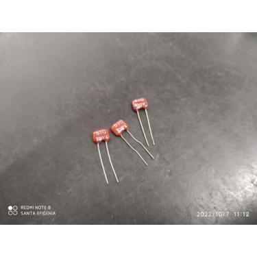 Imagem de 1x Capacitor Mica Prata 53pf/100v Tolerancia 1pf Icl
