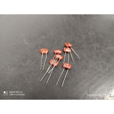 Imagem de 4x Capacitor Mica Prata 1pf/100v Tolerancia 0,5pf Icl