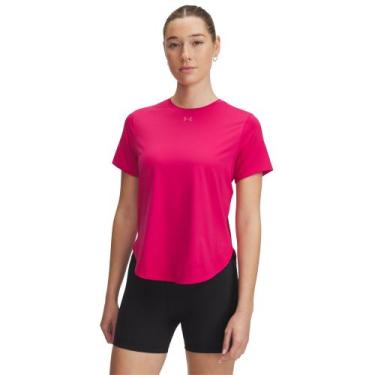 Imagem de Camiseta de Corrida Under Armour Launch Elite Feminina, Roxo, G