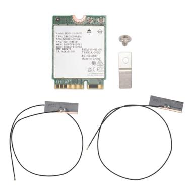 Imagem de WiFi 7 cartão BE200NGW de alta velocidade MU MIMO 2.4G 574Mbps 5G 2400Mbps 6g 5800Mbps Bluetooth 5.4 Adaptador de rede para 10 11 Linux Chrome OS Computers (Cartão WiFi 7 com antena embutida)