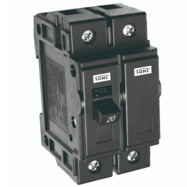 Imagem de Disjuntor NEMA Bipolar FN 2P de 20 Ampères - 5162 - FAME
