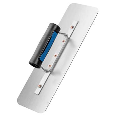 Imagem de Atlas - Desempenadeira de Aço com Cantos Retos 12x35cm com Cabo Fechado com Reforço