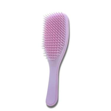 Imagem de Escova desembaraçadora de cabelos lisos - Lumakes, Rosa