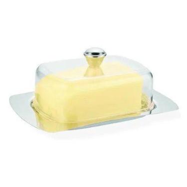 Imagem de Mantegueira De Inox Com Tampa De Acrílico Hauskraft Luxo