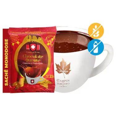 Imagem de Chocolate Quente Cremoso Suisse Sem Gluten c/ 10 25g - Altezze