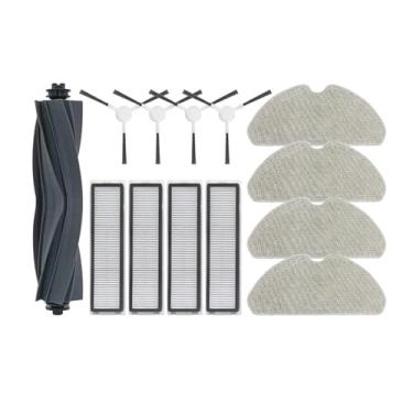 Imagem de Accessories Compatible With Dreame Bot D10s Robot Vacuum Cleaner Roller Main Side Brush Hepa Filter Mop Pad Spare Parts(Burgundy)
