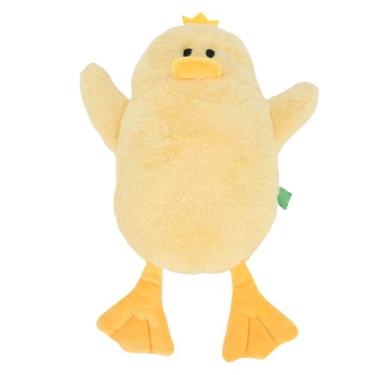 Imagem de Zerodis Brinquedo para Cães Estridente, Brinquedos para Mastigar Animais de Pelúcia, Sem Recheio, Cachorrinho Fofo Mordendo Pato, Brincadeira Interativa de Busca para Ambientes